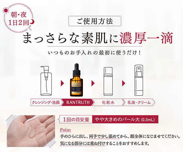 ラントゥルース 使い方