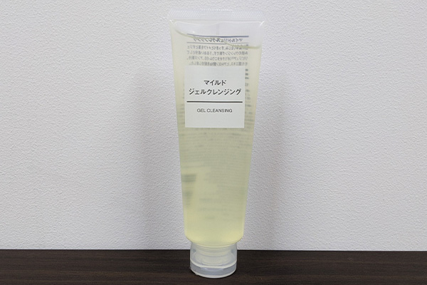 無印良品 マイルドクレンジングジェル 自社撮影